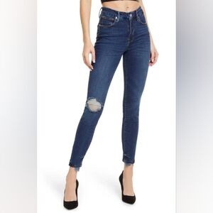 Good American Good Legs Shadow Pocket High Waist Skinny Jeans In Blue831 26 / 2